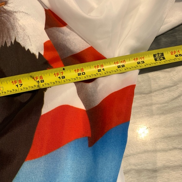 Vintage VFW satin snap jacket double sided King Louie Made in USA Medium Indiana - Picture 9 of 12